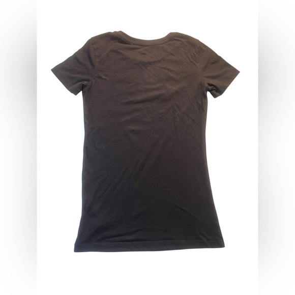 VANS Women’s Black Logo tee XS - Picture 5 of 5